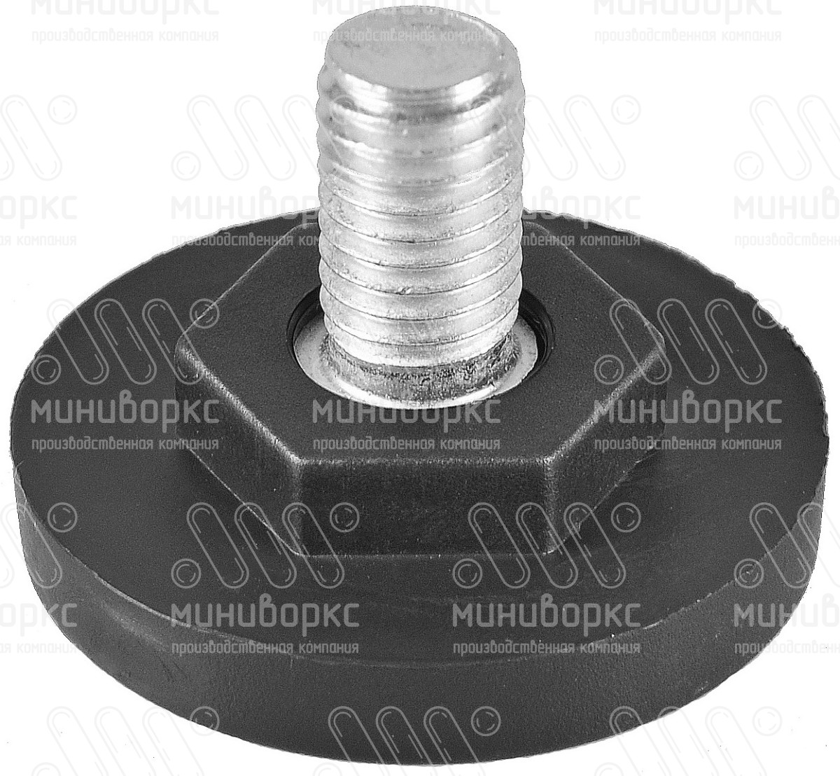 Опора резьбовая  m10x15 40 – 40М10-10ЧС | картинка 1