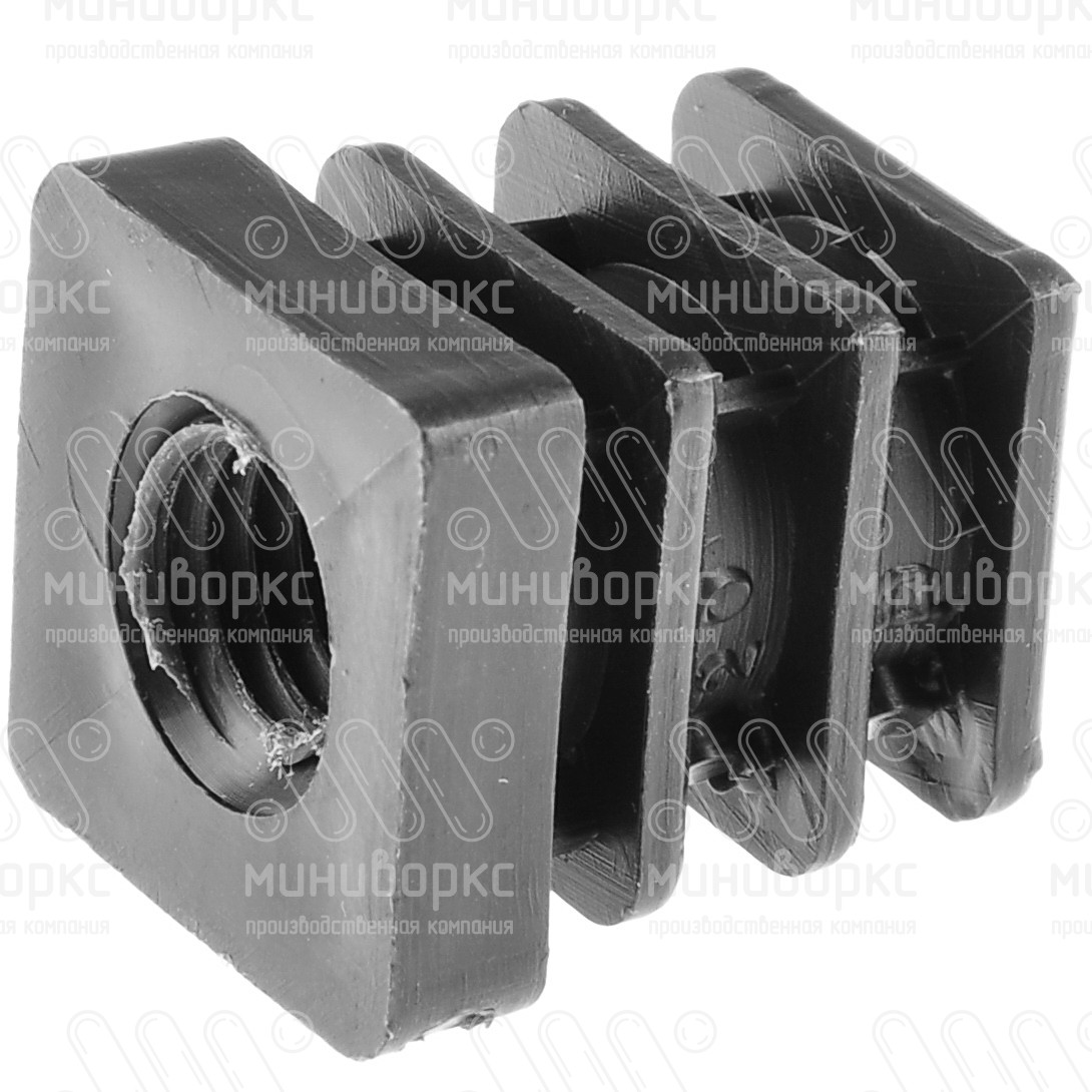 Квадратные заглушки для профильных труб 20x20 – 1103154021G | картинка 2