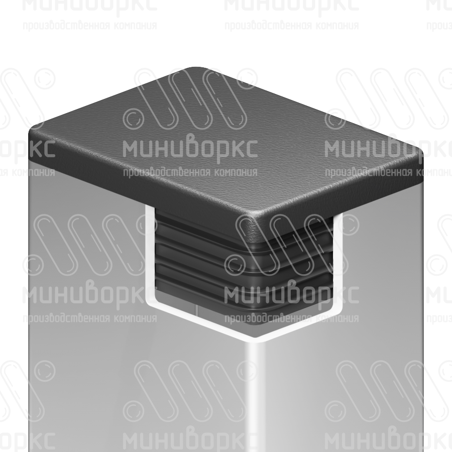 Заглушки для прямоугольной трубы 80x60 – ILR80X60+4 | картинка 4