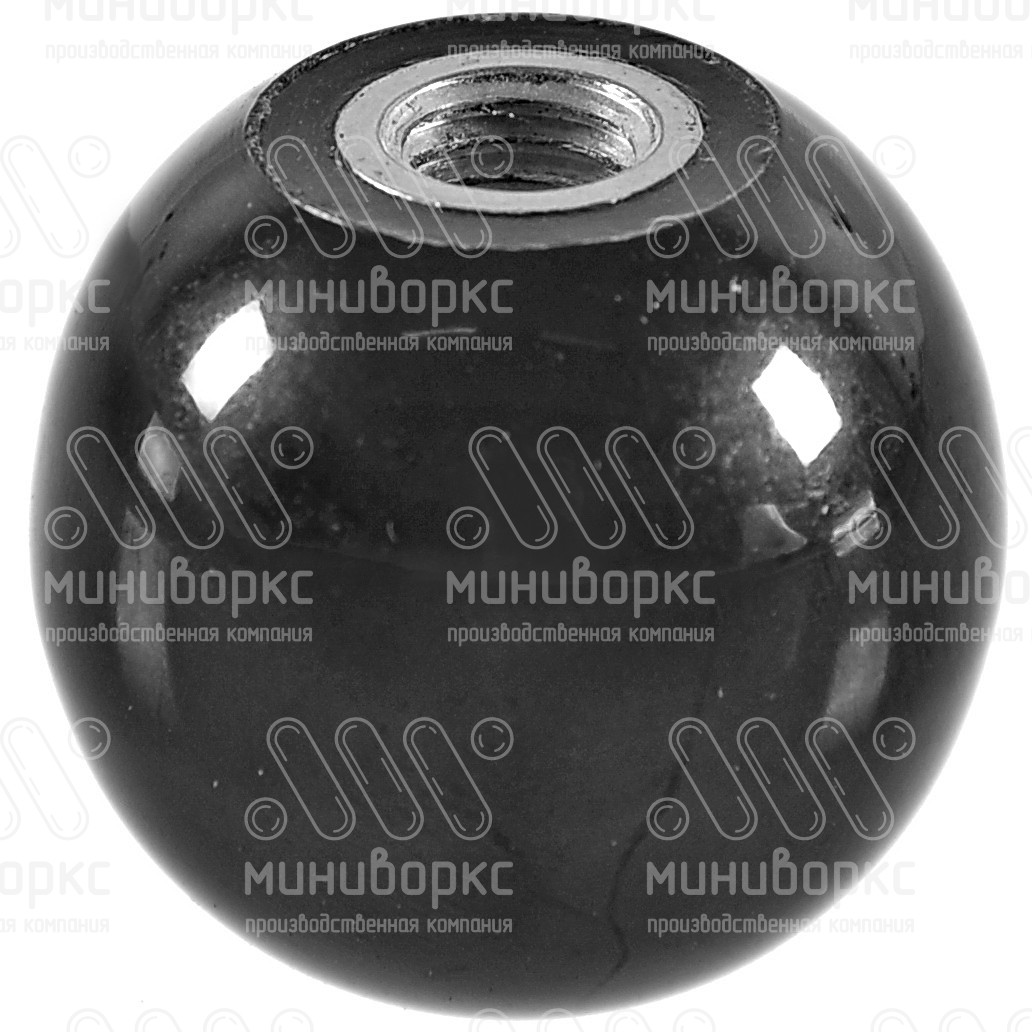 Пластиковые фиксаторы с гайкой m6 25 – KKB256ST-01H | картинка 1