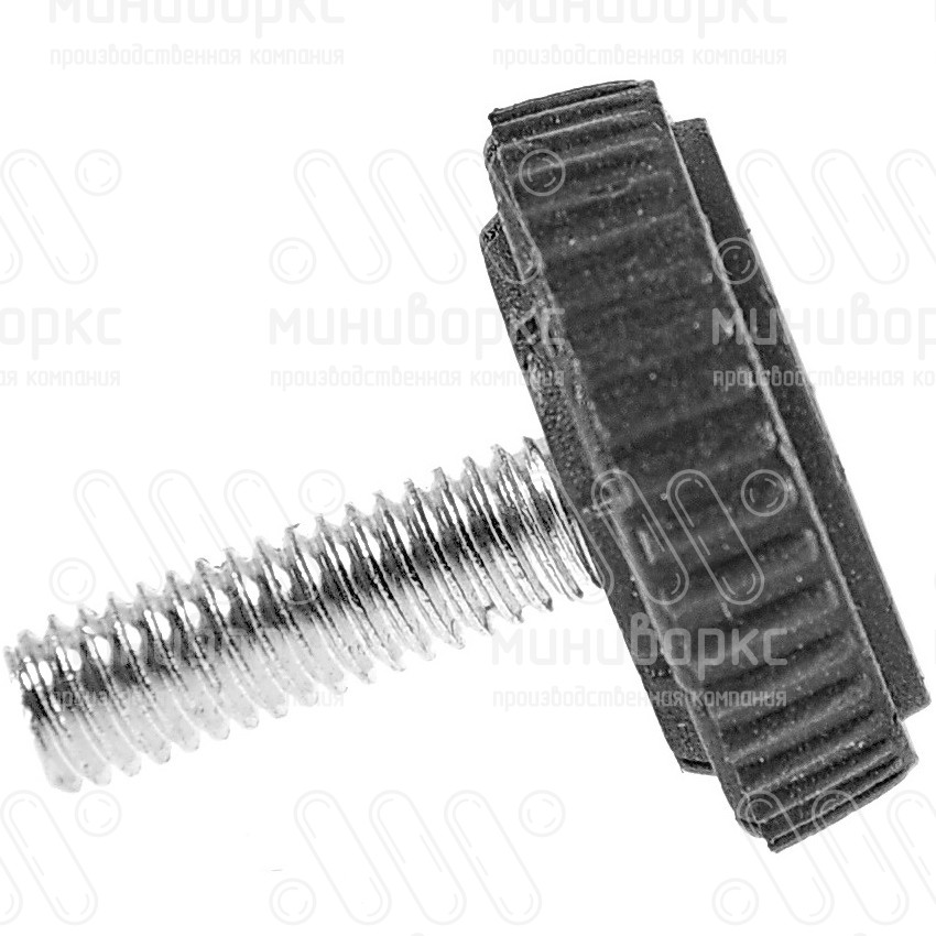 Комплекты квадратных заглушек с опорами 20x20 – 20-20M6.D25x15 | картинка 6